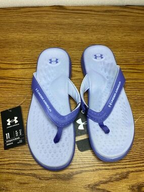 Under Armour Womens Ignite Pro Marbella Sandal Flip Flops Size 11M Thong Comfort